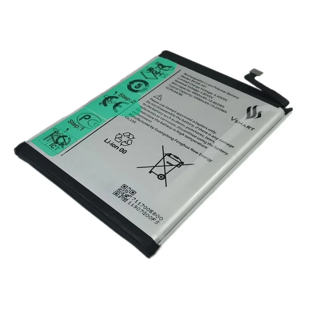 2024 Years 100% Original Phone Battery For VSMART BVSM-441 BVSM 441 5000mAh Replacement Battery Bateria Fast Deliver