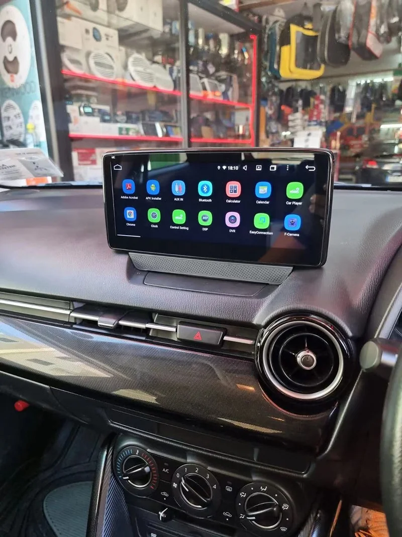 Lettore multimediale per Auto Android 10.25 da 10.0 ''per Mazda 2 CX-3 2018-2019 autoradio con carplay android auto dsp