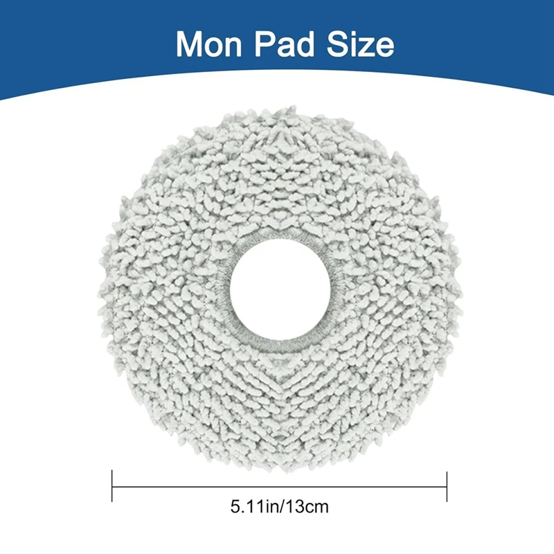 12er Pack wasch bare Wisch pads für Dreame l10s/l10/l20/l30/x30/ecovacs deebot x2 omni/t20 omni/t10 omni/x1 omni langlebig