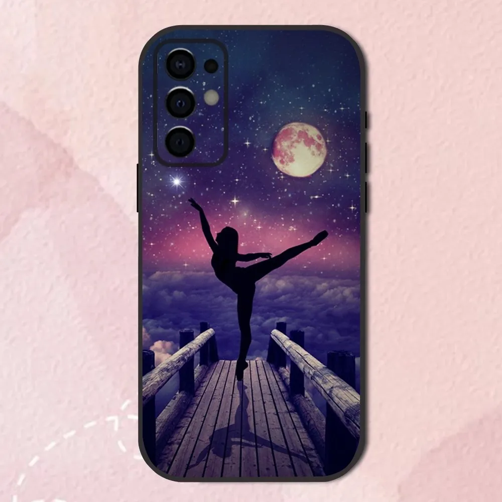 Love Gymnastics sports Phone Case For Samsung S24,S21,S22,S23,S30,Ultra,S20,Plus,Fe,Lite,Note,10,9,5G Black Soft Shell