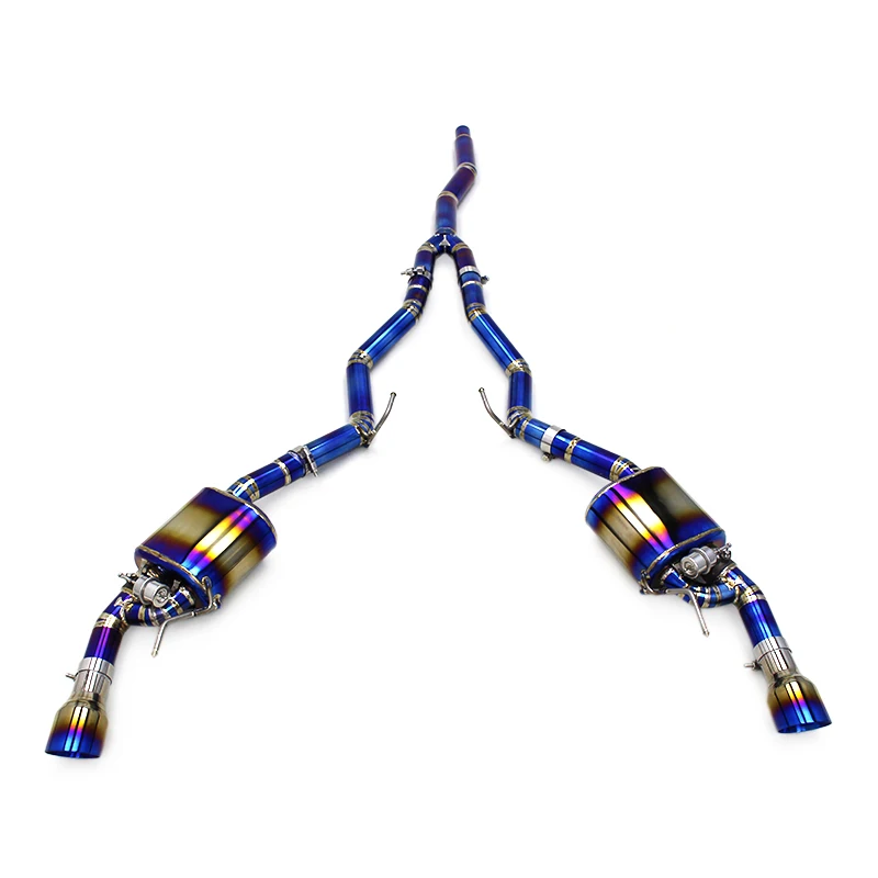 

Tuning Exhaust Pipes For Ford Mustang 2.3T 2015-2022 Car Exhaust System Escape Titanium Exhaust Catback