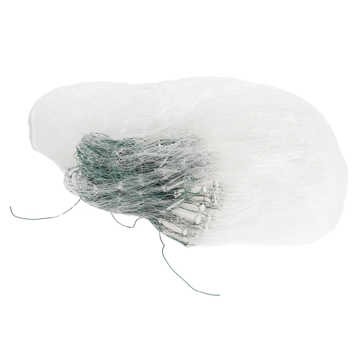 25m Clear White Green Monofilament Fishing Fish Gill Net w Float