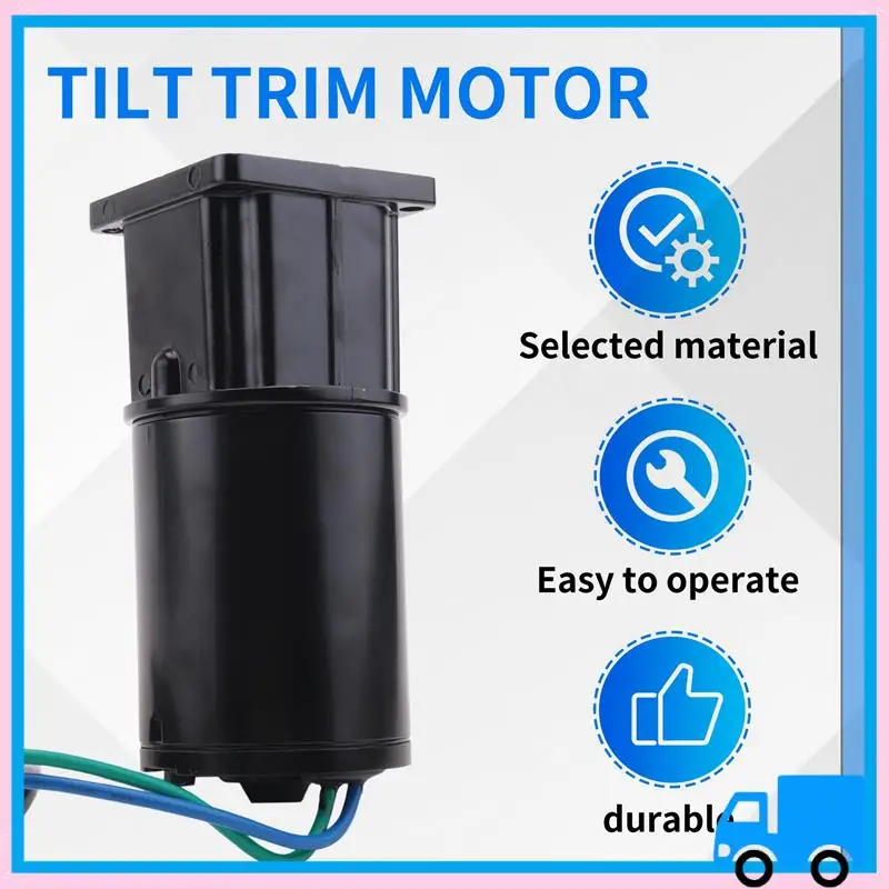 

Lasting New Tilt Trim Motor Fits For Mercury/Mariner/Force 824051 Pt495nk 85-150 Hp