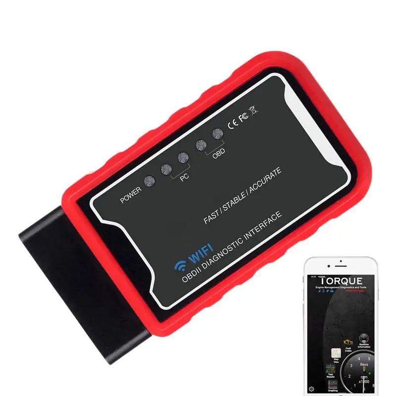 

Scanner Code Reader For Car Diagnostic Scanner With Live Data Read And Clear Fault Codes OBD II Scanner For All OBD II Protocol