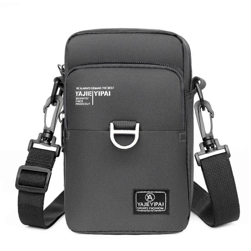 Sport-Geldbörse, Handytasche, Umhängetasche, Tasche, Gürtel, Handtasche, Geldbörse, Münzbörse, Retro-Schlüsselhalter, kleine Geldtasche – Detail 12