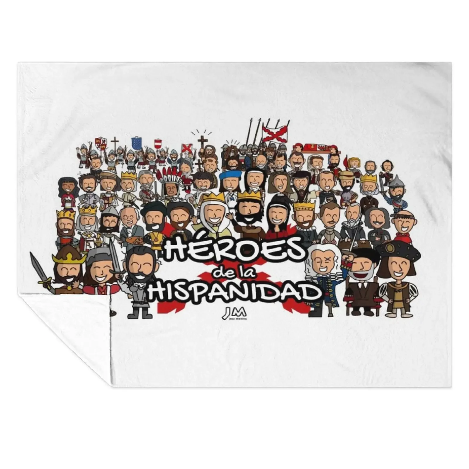 

All the characters of Heroes of Hispanicity 2023 Throw Blanket anime Designers Blankets Sofas Of Decoration Moving Blankets