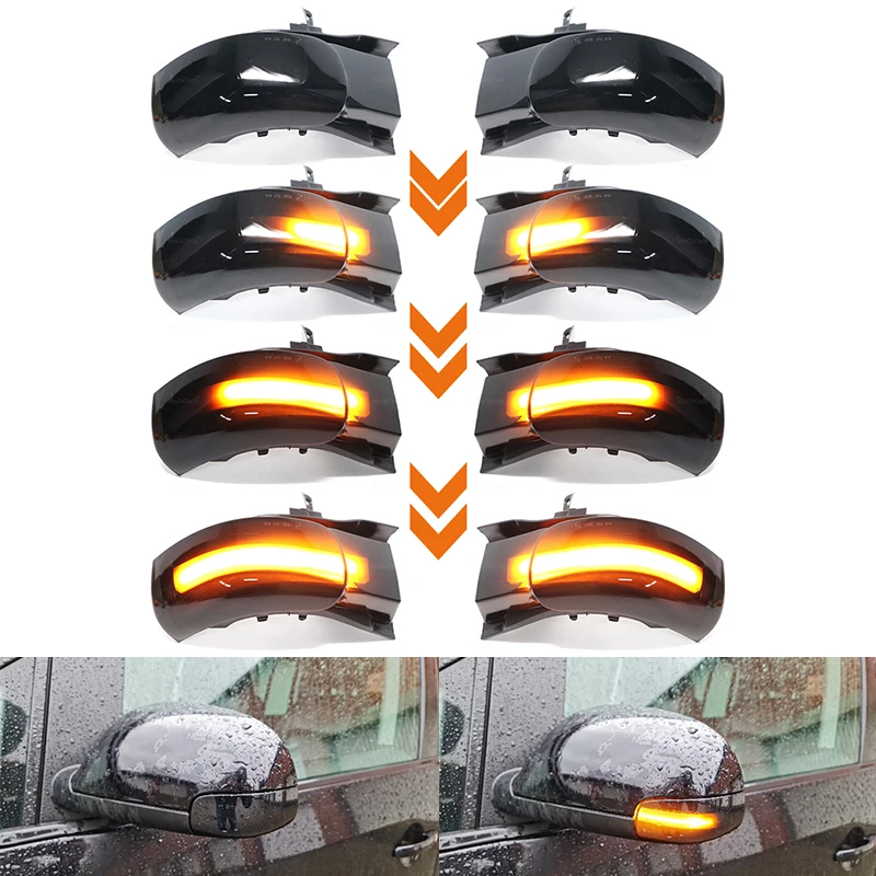 

1 Pair LED Side Rearview Mirror Indicator Light Turn Signal Lights Lamp For Volkswagen VW Touran 2003-2010 2004 2005 2006 2009