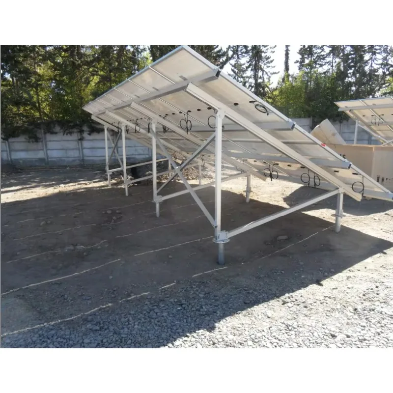 Solar Panel Ground Mounting System C-Type Steel Photovoltaic Stents PV Solar Power Panel Bracket Structure Commercial Hot-Dip - Detail 1