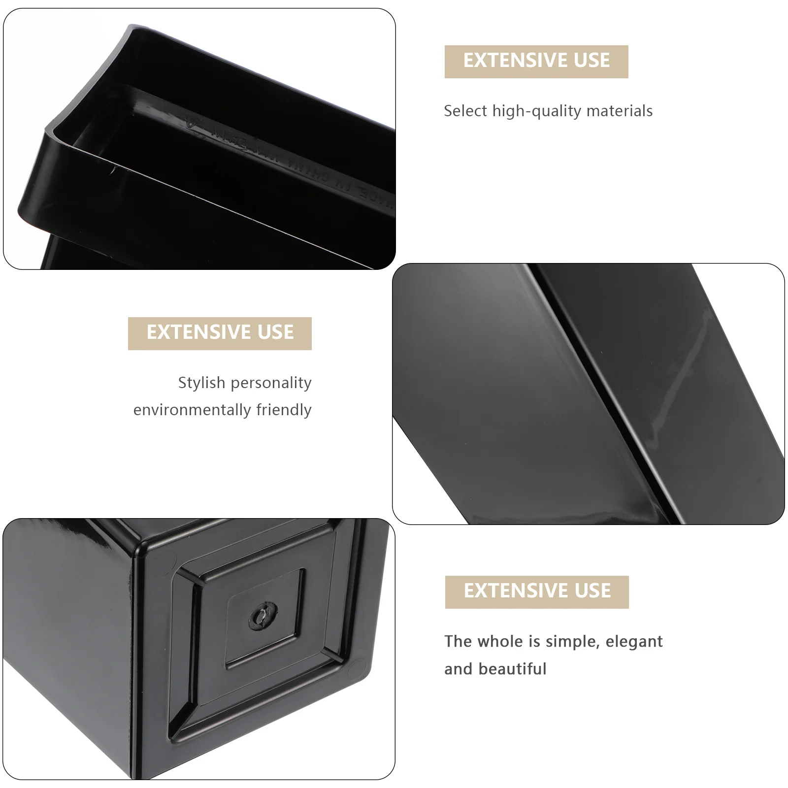 

Plastic Flower Bucket Simple Floral Pot for Home Use Stylish Environmentally Friendly Flower Container Ideal for Desk Windowsill