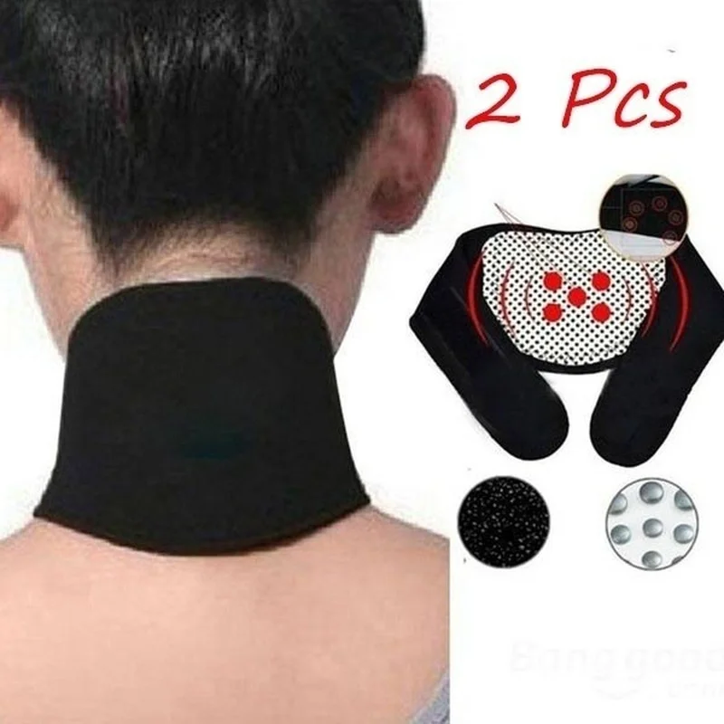 Fever Protection Cervical Neck Sleeve for Warmth Preservation Hot Compress Magnet Neck Protection Belt for Cervical Spine Neck