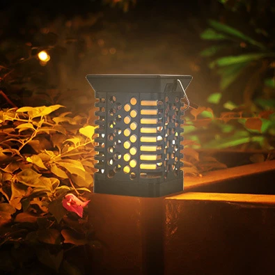 

Solar Waterproof Flashing Flame Light Outdoor Decoration Lawn Courtyard Light Landscape Garden Floor Plug-In Torch Light