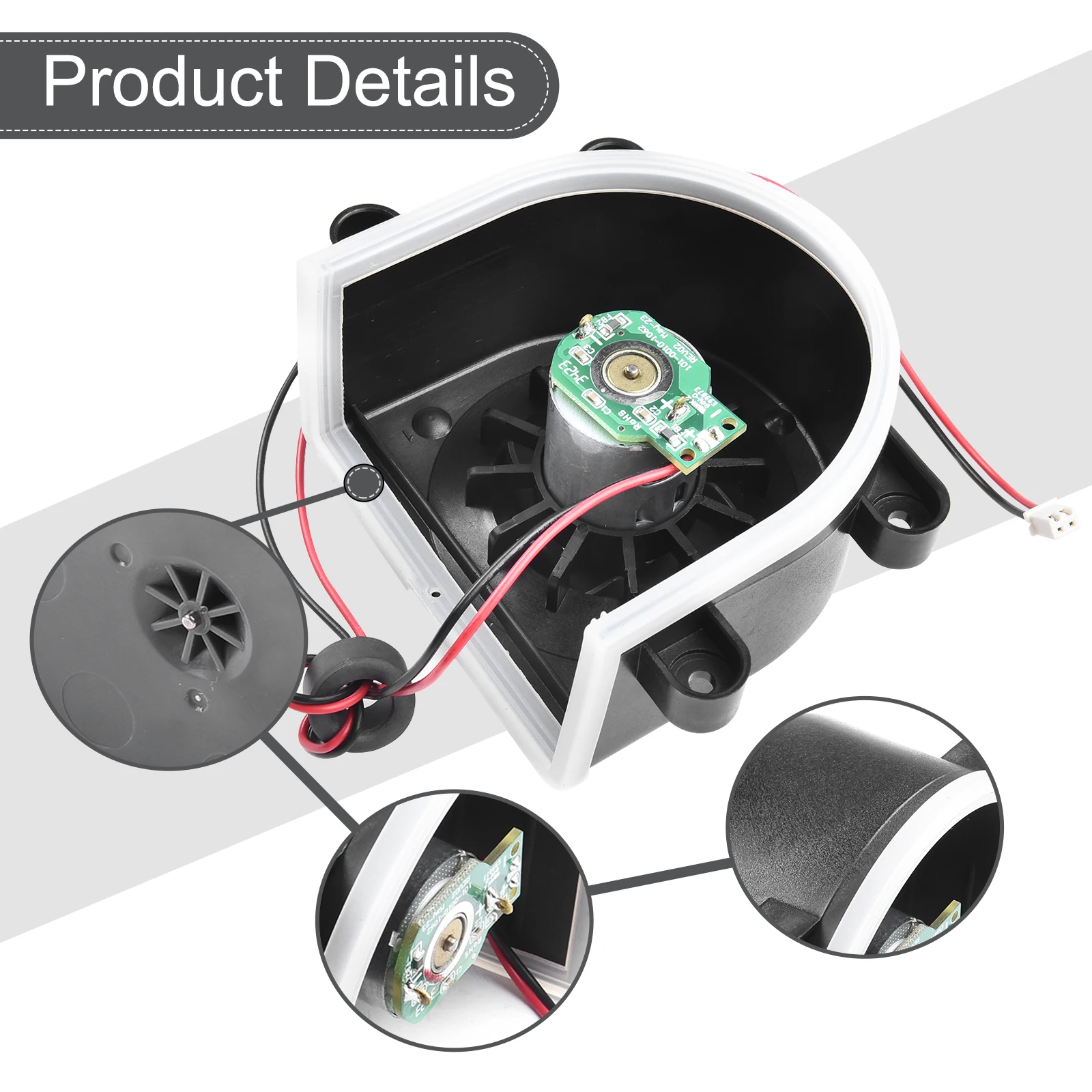 Main Engine Ventilator Motor Robot Fan Motors Assembly For MD 16192 18500 18501 1850X 18600 Robot  Vacuum Cleaner