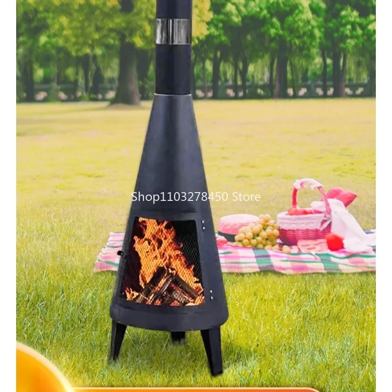 

Outdoor Heating Furnace Heating Pot Villa Barbecue Oven Family Oven Outdoor Heater Rocket Furnace