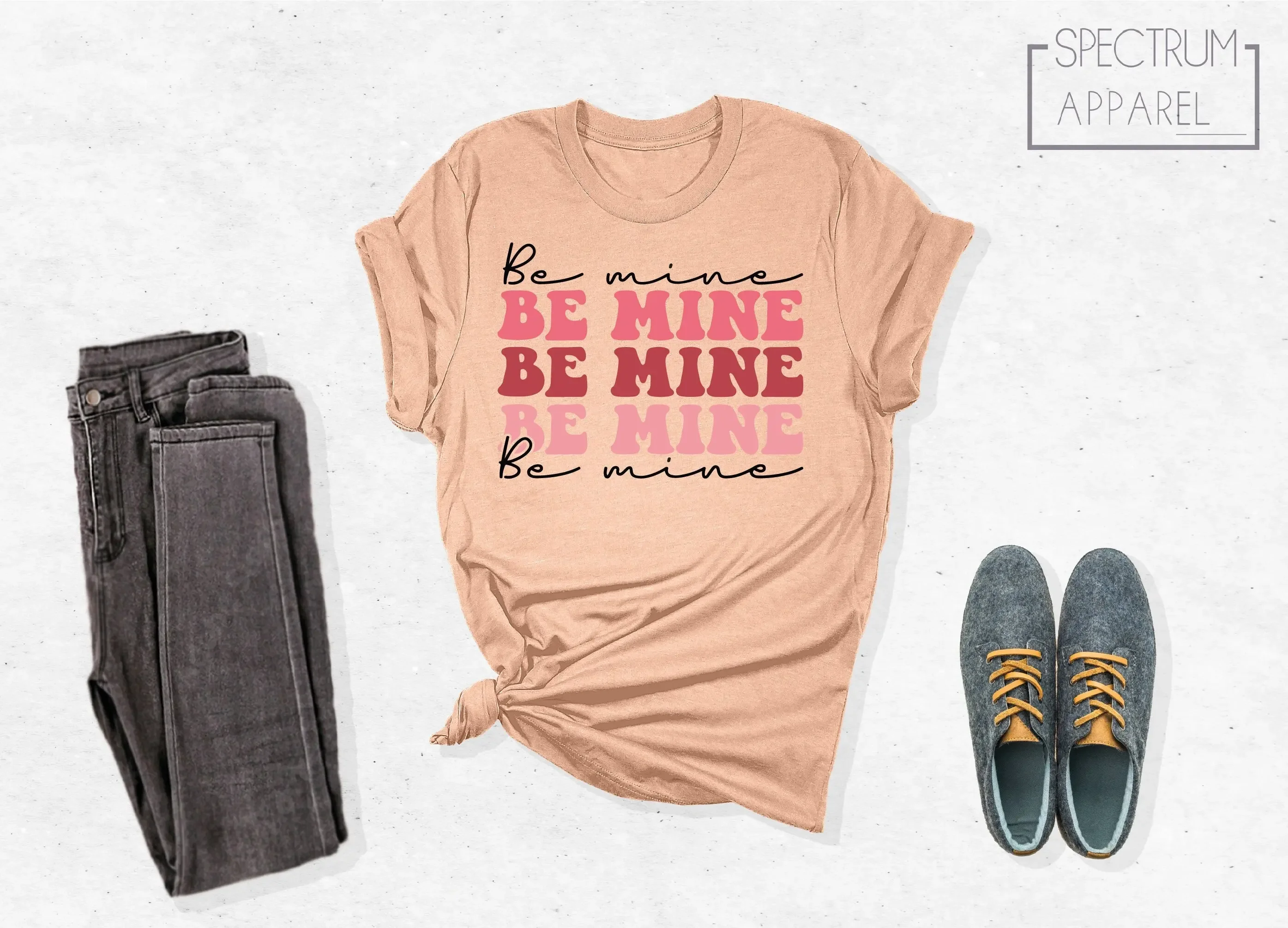 Be Mine Valentine T Shirt Style Valentine'S Day Love Outfit