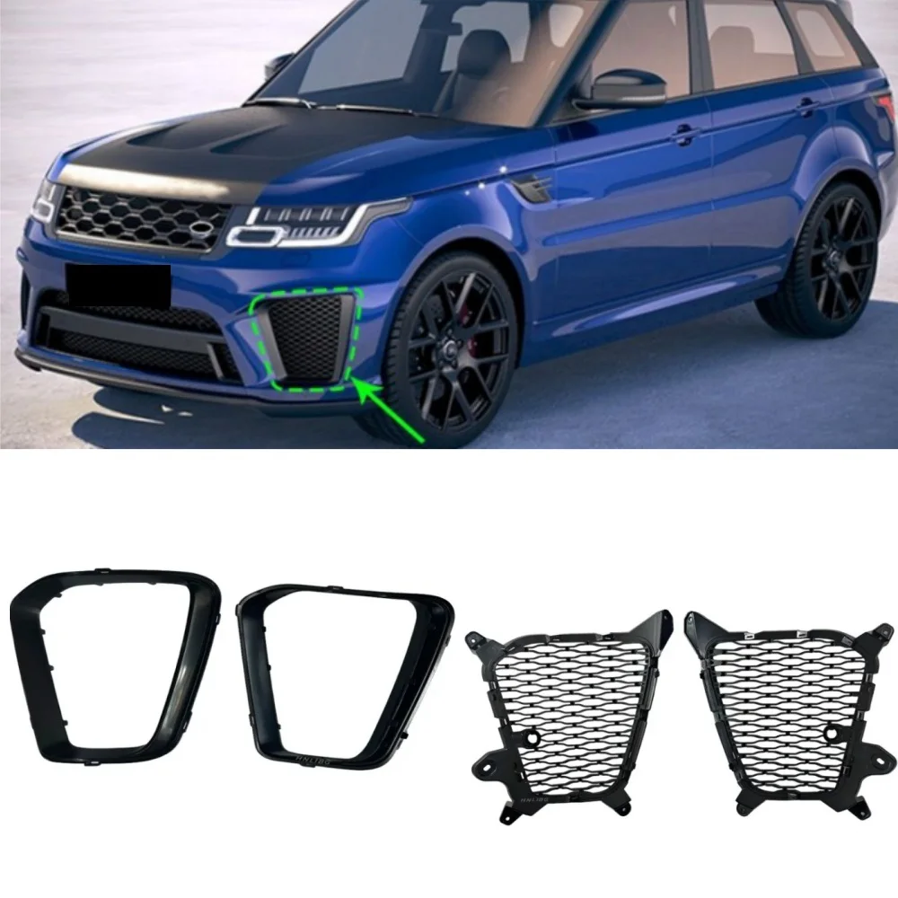 Garniture d'admission du pare-chocs avant pour Range Rover Sport SVR L494 2018-2022 LR116257 LR116256