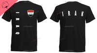 Men's 2019 Fashion Latest Iraq Irak Men's Football Player Legendary Football Shirt