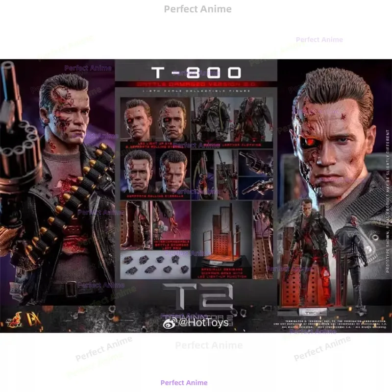 

Фигурка Hot Toys DX46 1/6 Termnator 2: Judgment Day T-800 (поврежденная боевая версия) (2,0)