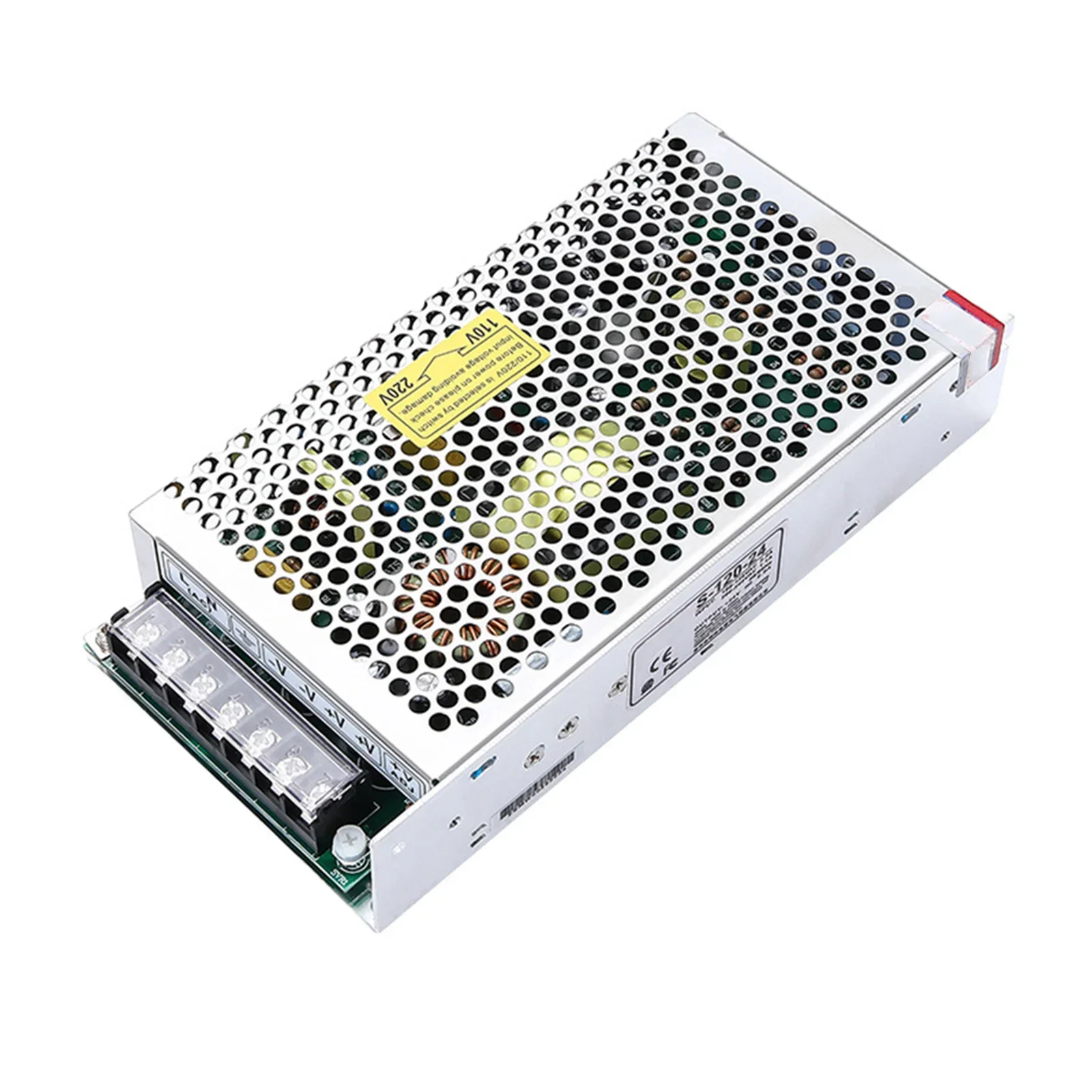 التطبيقات الصناعية والمنزلية 120 واط إمدادات تنظيمية مستقرة 24 فولت تيار مستمر إخراج العرض 199 98 38 مللي متر تنظيم تحميل ممتاز