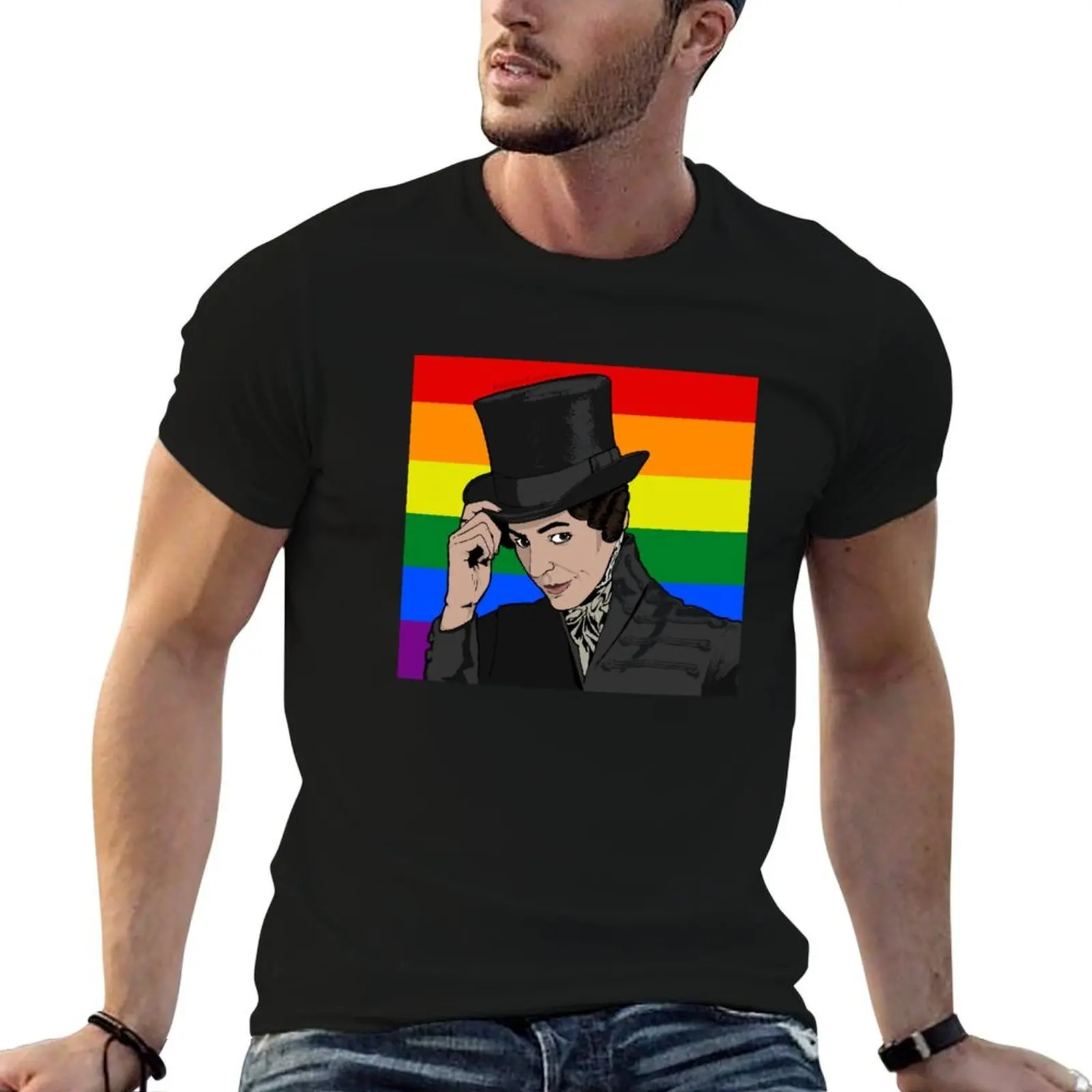 

Gentleman Jack Pride T-Shirt men t shirt cotton 100% t shirt personalised t shirt man luxury T-shirt