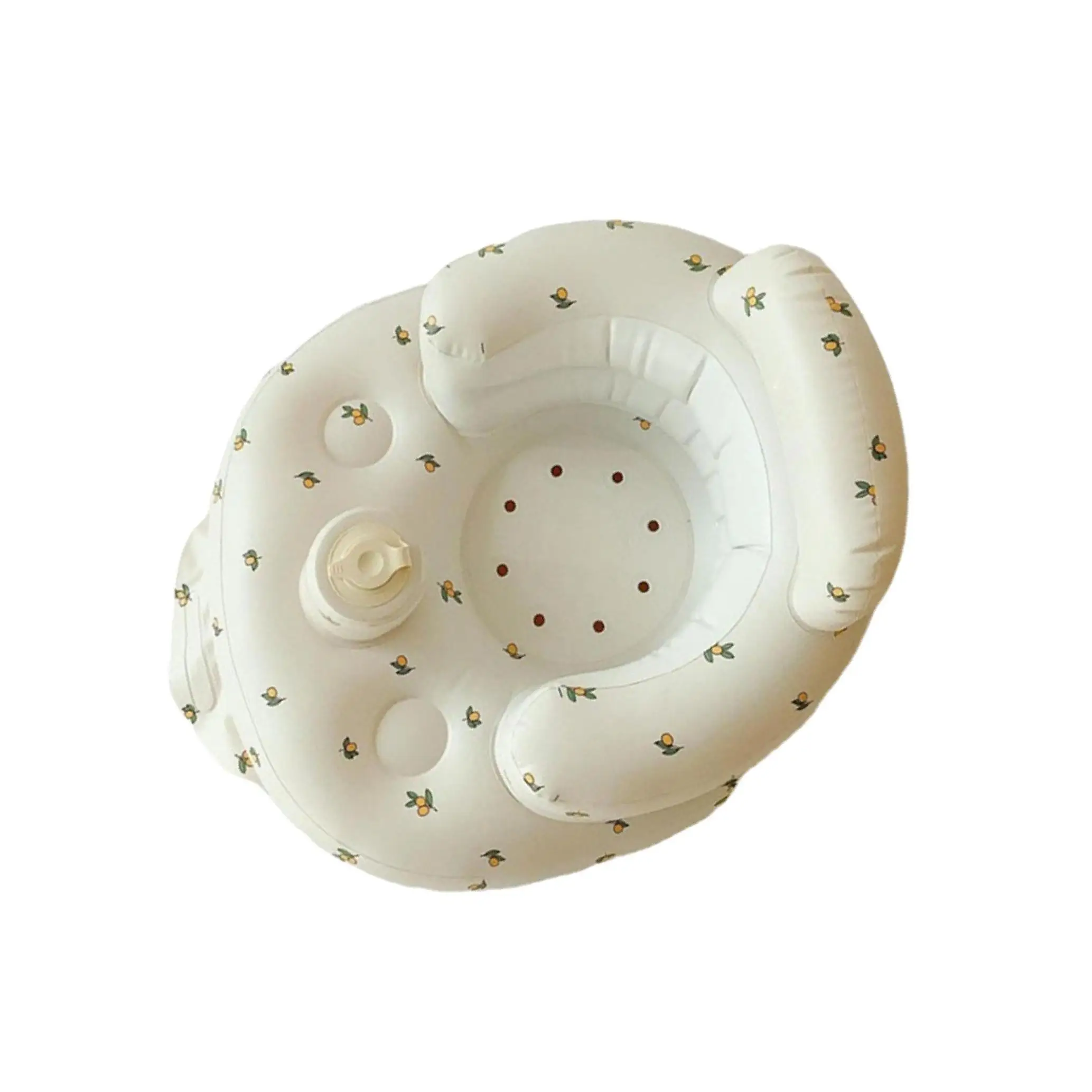 

Надувное детское сиденье для новорожденных, поплавки для бассейна, стул для ванны, учится сидеть, оливковый