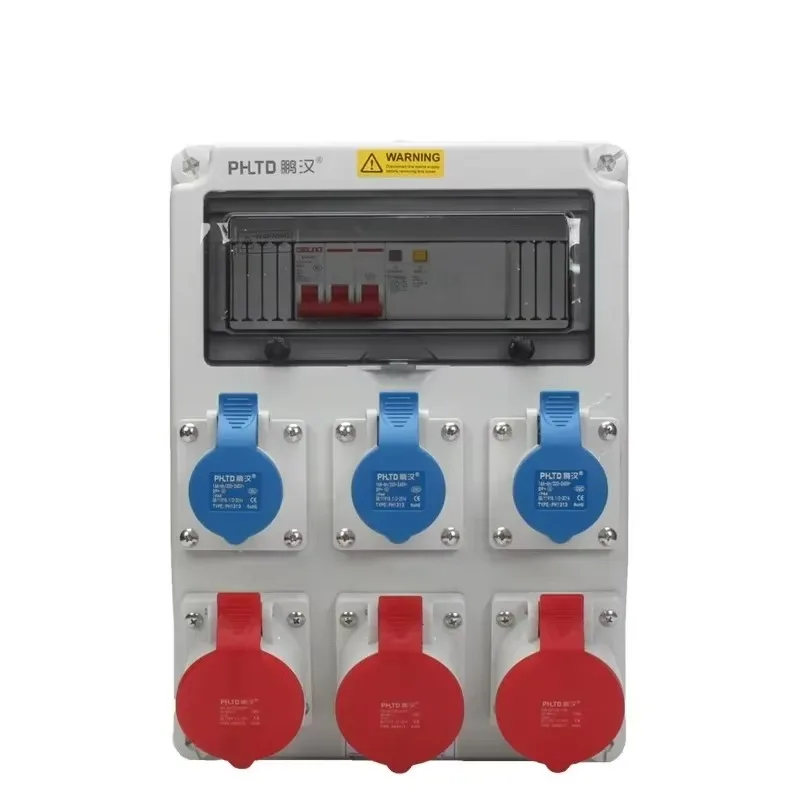 Customized Hot Selling Combination Plug and Socket Box Distribution Box with Window Wall Mounted Power Distribution Box