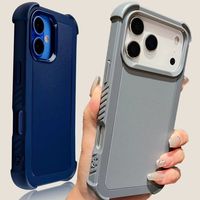 Hard Armor Case For iPhone 17 Air 16 15 14 Plus 13 12 11 Pro Max 16Pro 17Pro 17ProMax Military Shockproof Defender Cool Cover