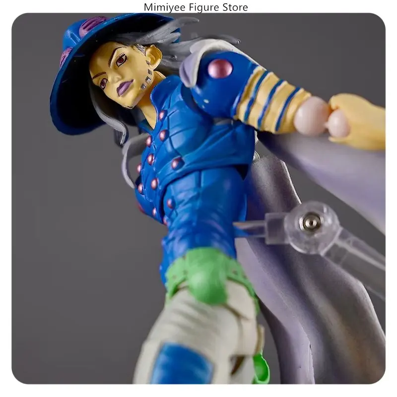 17 سنتيمتر جوجو مغامرة غريبة الصلب الكرة تشغيل يوليوس قيصر Zeppeli عمل تمثال مفصل نموذج لجسم تحصيل هدية