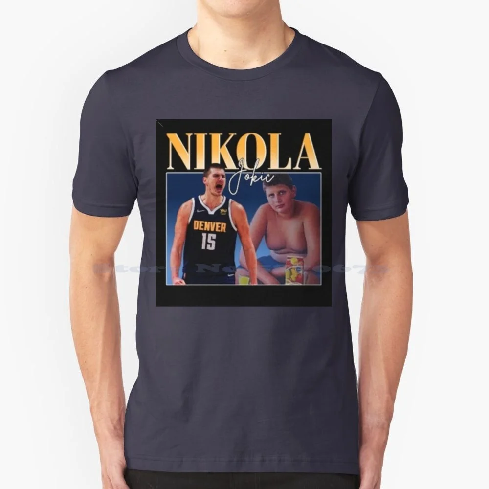 

Nikola Jokic футболка из 100% хлопка