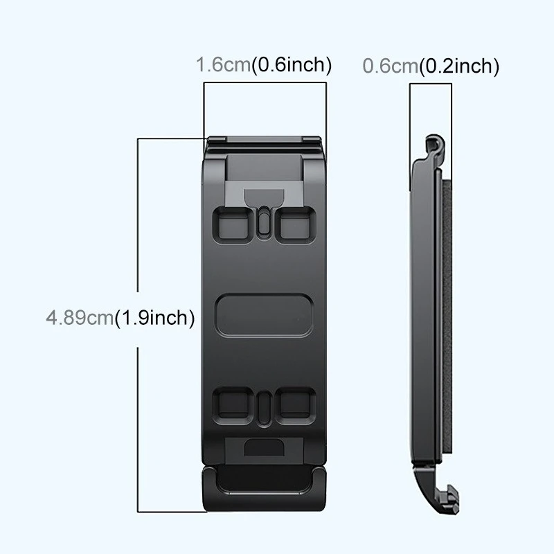 For Insta360 AcePro 2 Aluminum Alloy Side Battery Interface Cover Vertical Shooting Magnetic Quick-Release Adapter Battery Cover