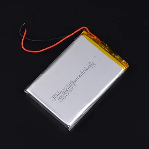JST 1.25 2P 3.7 V 8000mAh Baterai Li-ion Polimer Lithium 126090 untuk Buku Elektronik DIY GPS PSP DVD Bank Daya Tablet PC IPAQ 10 baterai 126090 penjualan terbaik - №