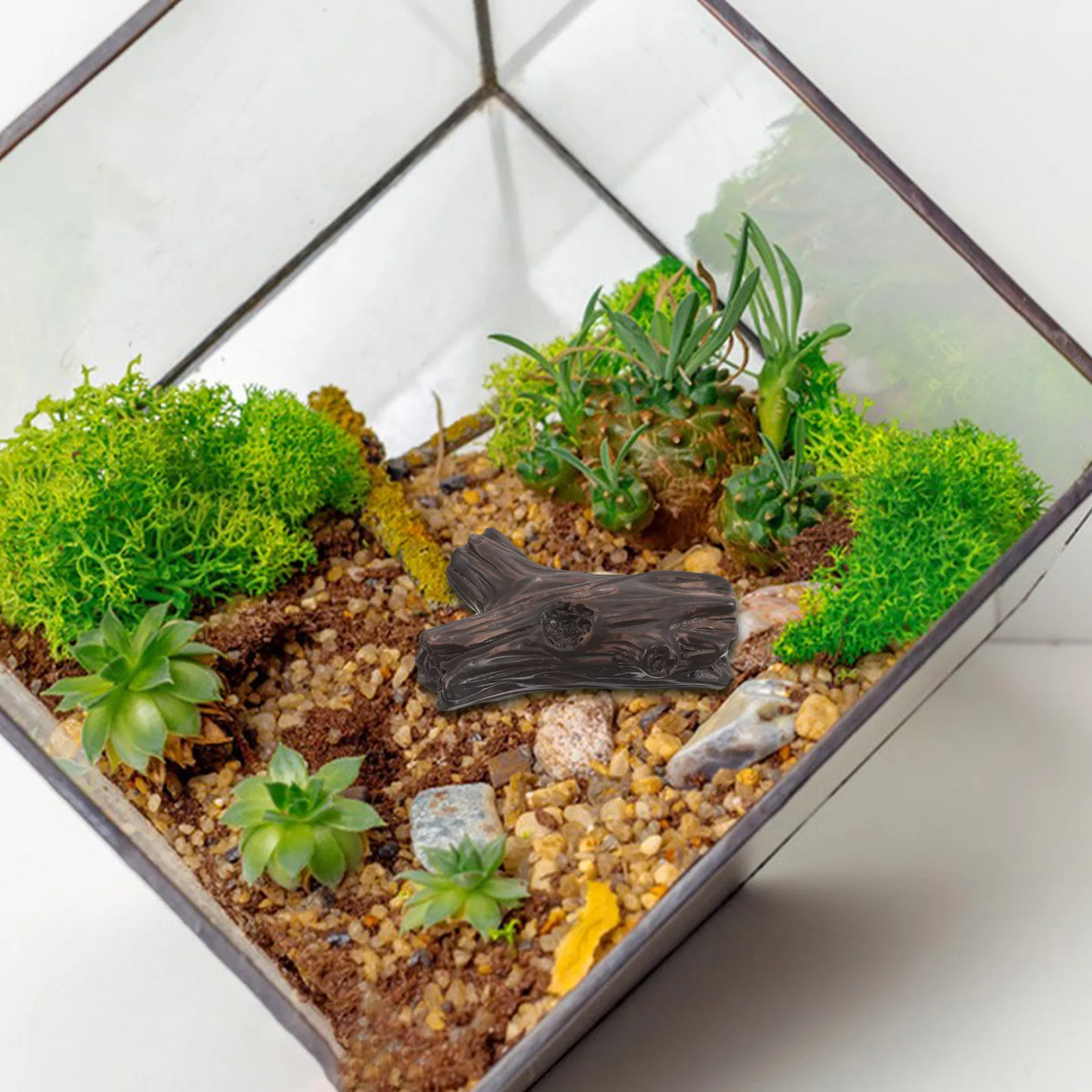 

10 Pcs Micro Landscape Decoration Decors Artificial Coffee Resin Garden Layout Supplies