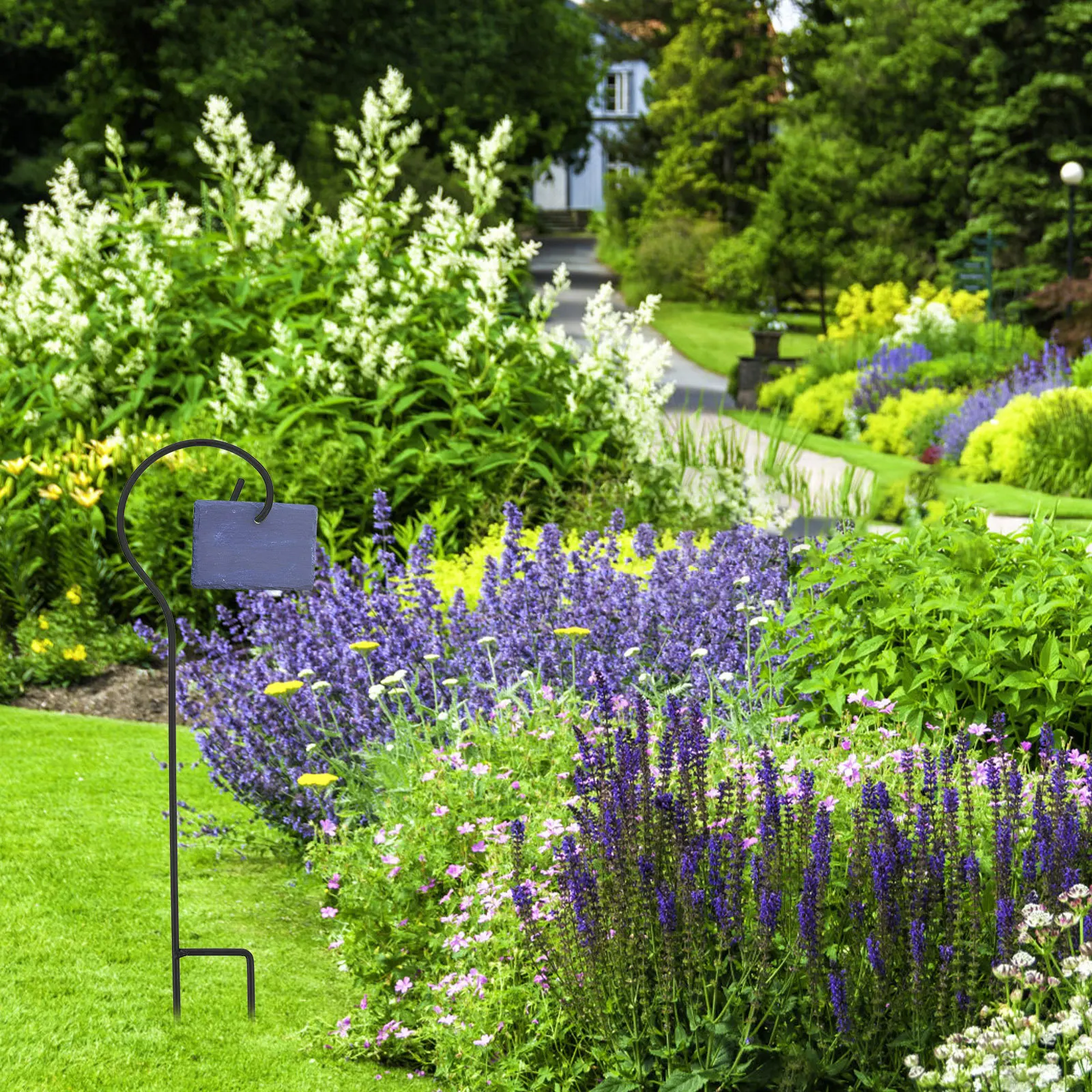 

4pcs Iron Craft Hooks Multi-Function Plant Hanger Flowerpot Fence Hook Garden Shepherd Hooks Outdoor Decor Stakes