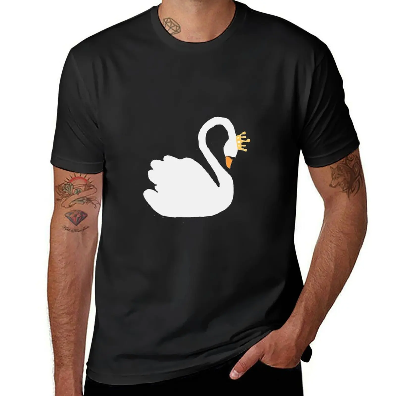 Футболка OUAT-Swanqueen, футболка с коротким рукавом, Мужская футболка на заказ