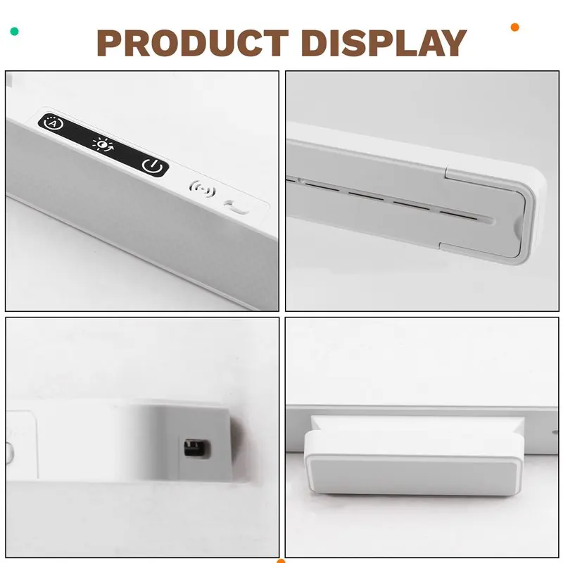 A008 Kitchen Ceiling Light Rechargeable Dimmable Light Bar 5 Colors Mirrors Remote Control Included
