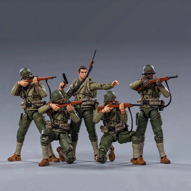 

in Stock JOYTOY 1/18 3.75 inch Action Figure WWII USMC Anime Collection Military Model For Gift