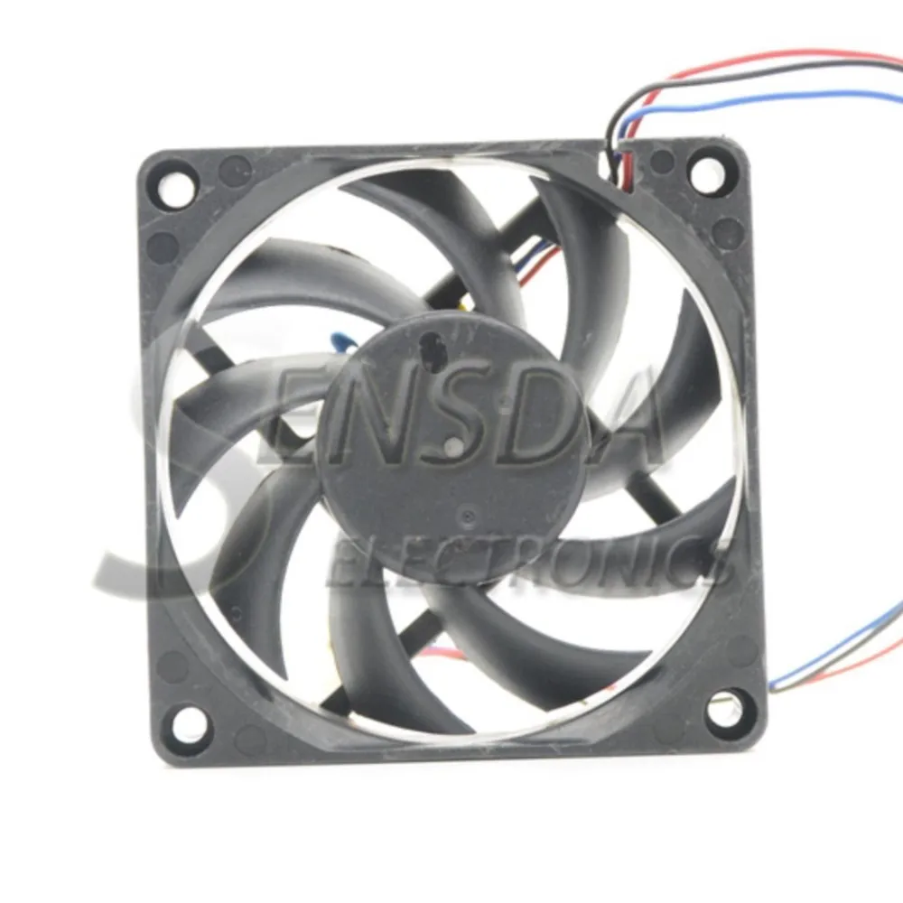 70mm Fan for AVC DE07015B12U Server Cooling 12V 0.7A 4-Wire PWM Square Compact Servers and Electronics