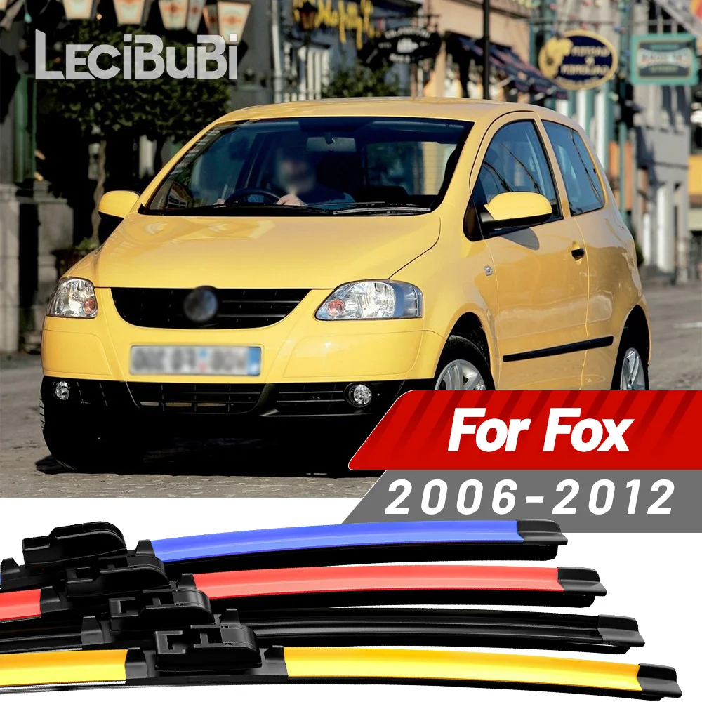 

2pcs For Volkswagen VW Fox 2006-2012 2007 2008 2009 2010 2011 Front Windshield Wiper Blades Windscreen Wipers