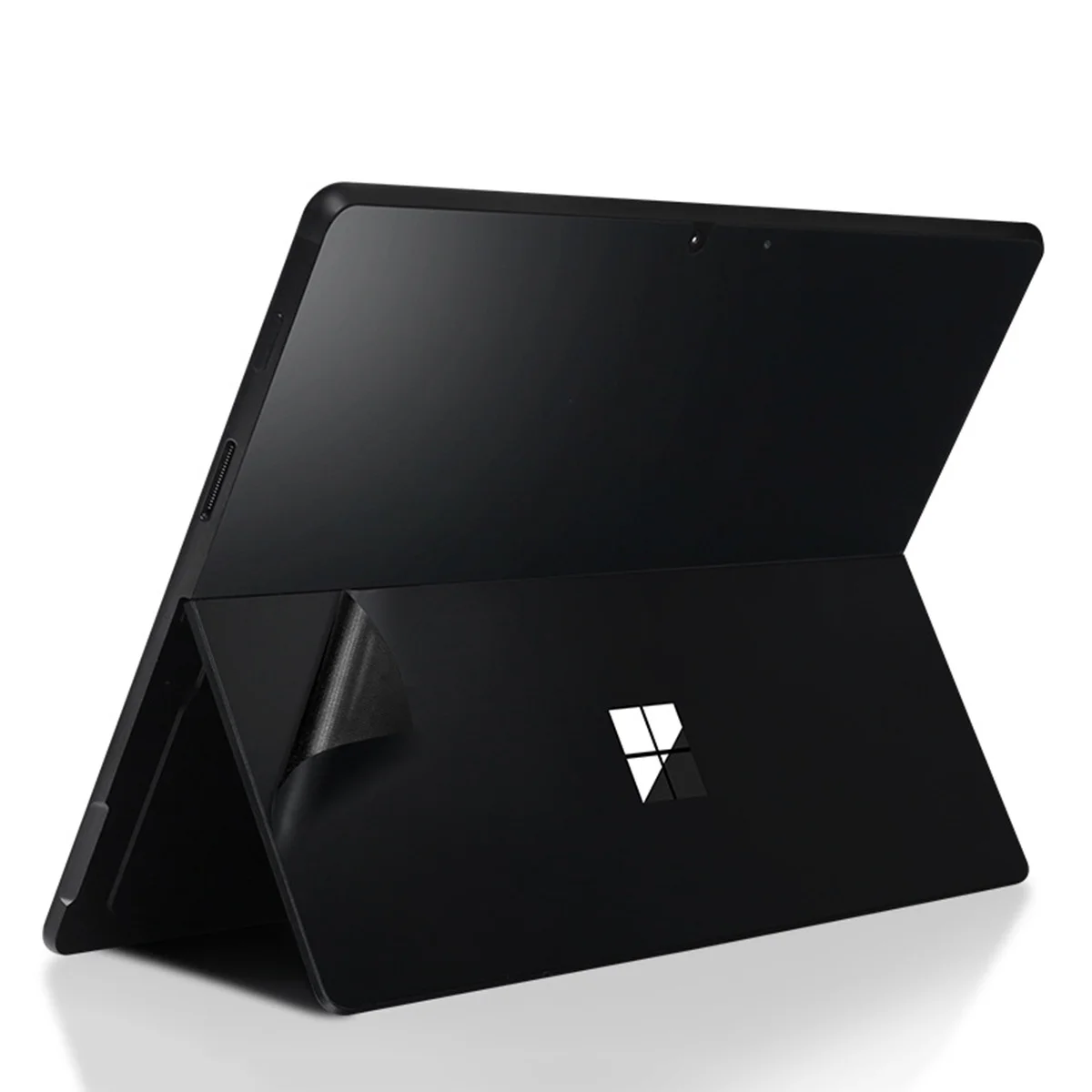 

Creative Tablet Pc Sticker Anti-Wear Decal Durable Pet Material Metal Texture Scratch Resistant Bubble Free Black Compatible