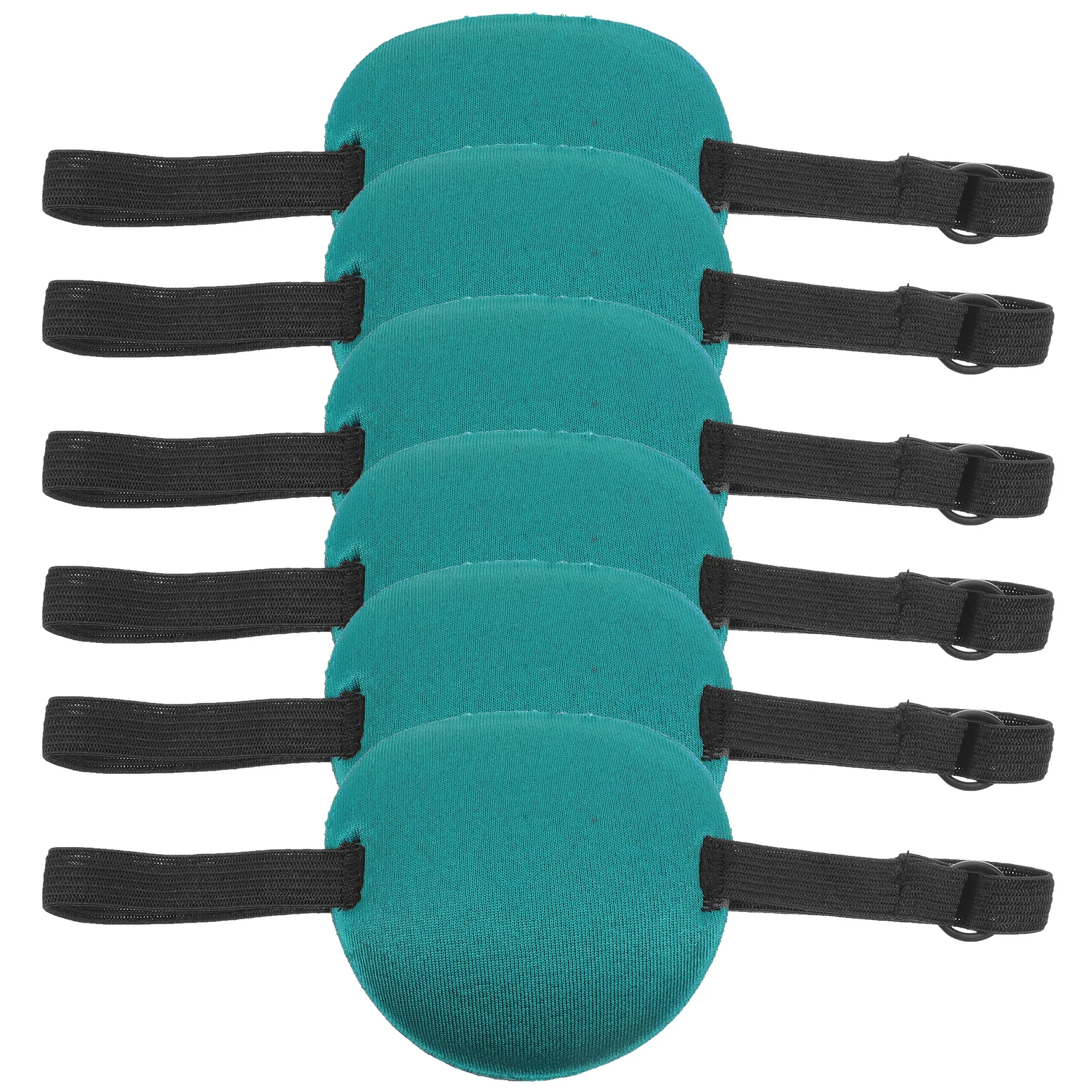 

6 Pcs Eye Patches Reusable Single 's Lazy Elastic Protectors Cover for Adults Skin-friendly Amblyopia