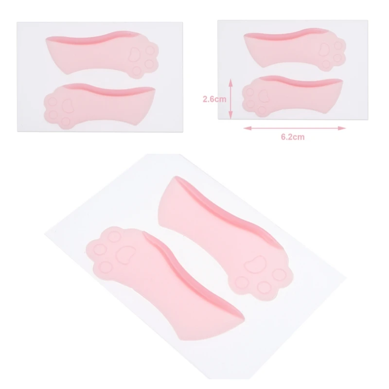 New Cat's Claw-shaped Silicone Lash Lift Shield Pad Reusable Eyelash Perm Patch Lashes Extension Makeup Beauty Tools