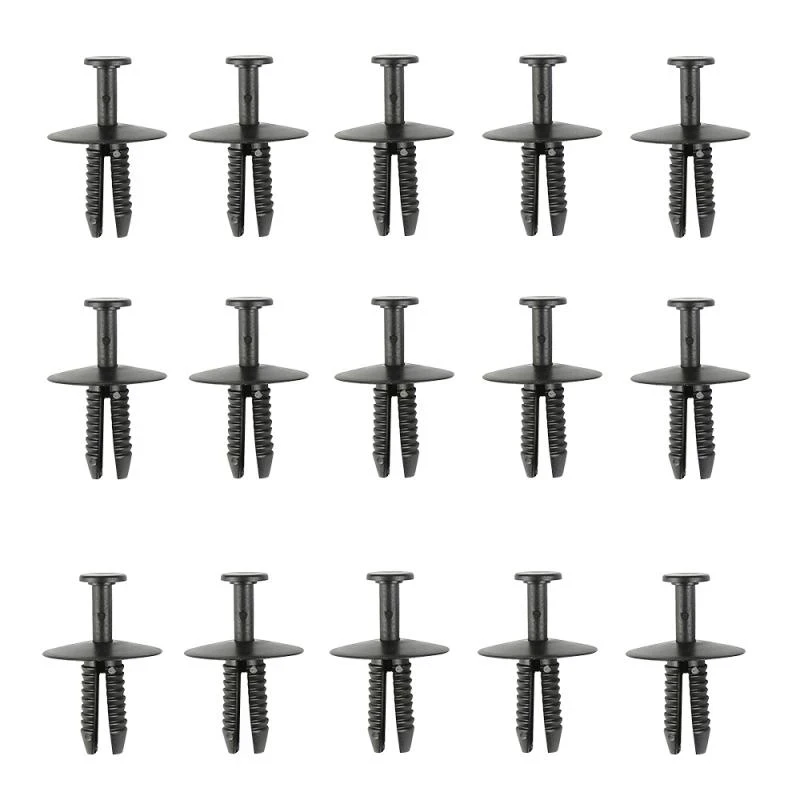 100pc Plastic Bumper Clips for BMW E38 E39 E46 E90 Car Fender Liner Expansion Retainer Wheel Arch Fastener Rivets Push Pin