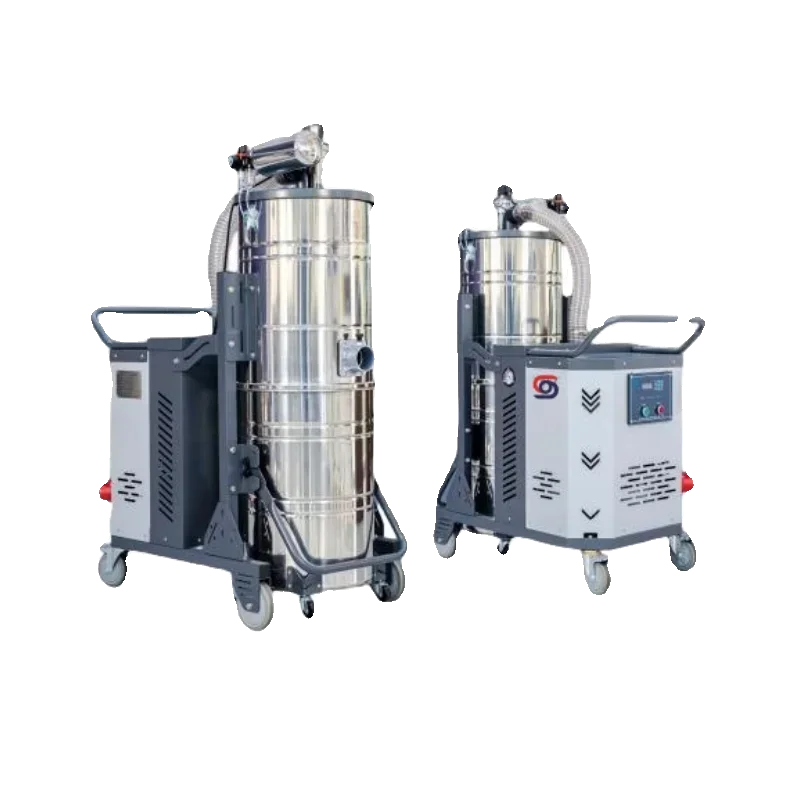 

Iron powder and aluminum dust cleaning pulse vacuum cleaner, workshop floor dust industrial vacuum cleaner 5.5KW high