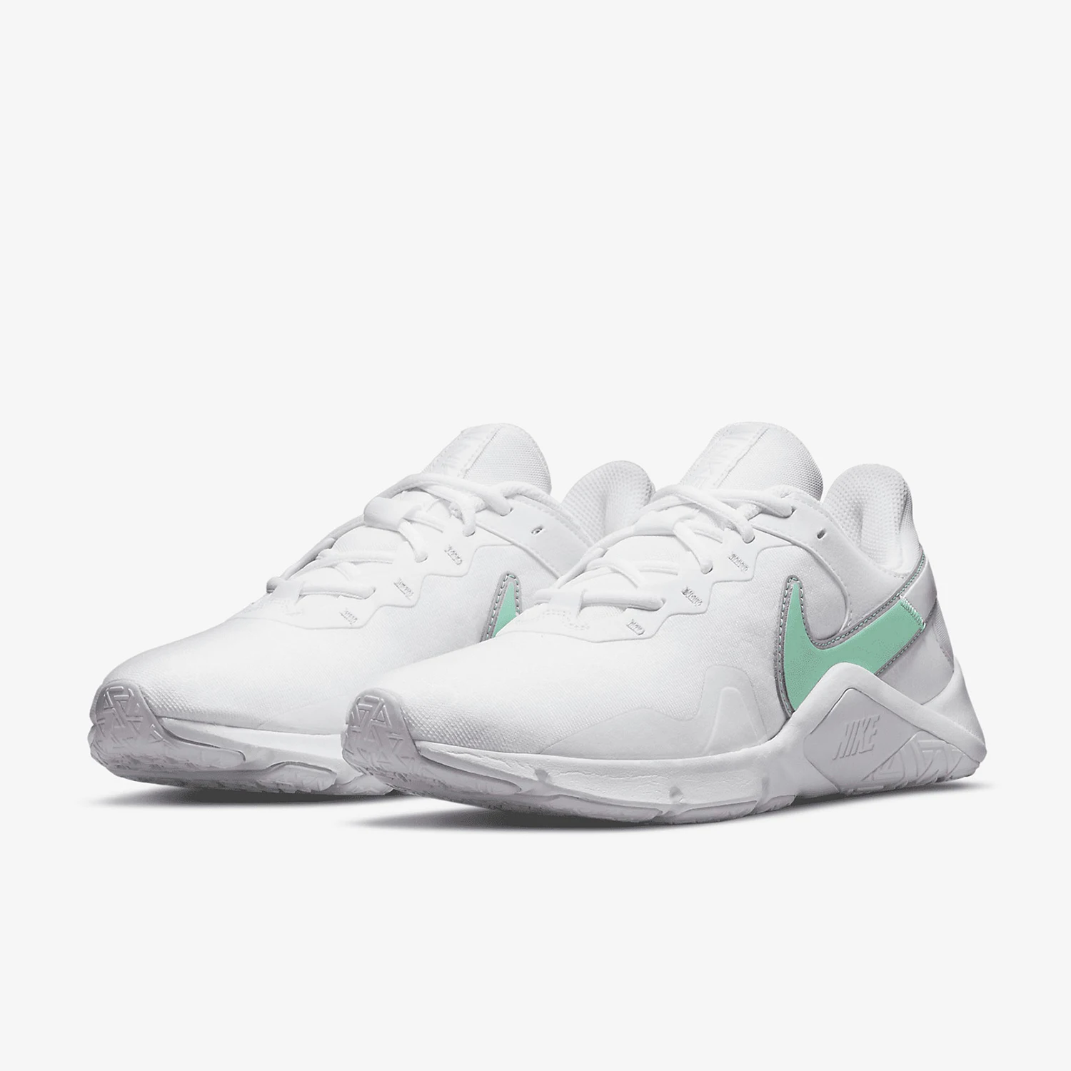 Nike Authentic Spring Style Women's Low-Top Lace-Up Wear-Resistant Shock-Absorbing Training Shoes CQ9545-100
