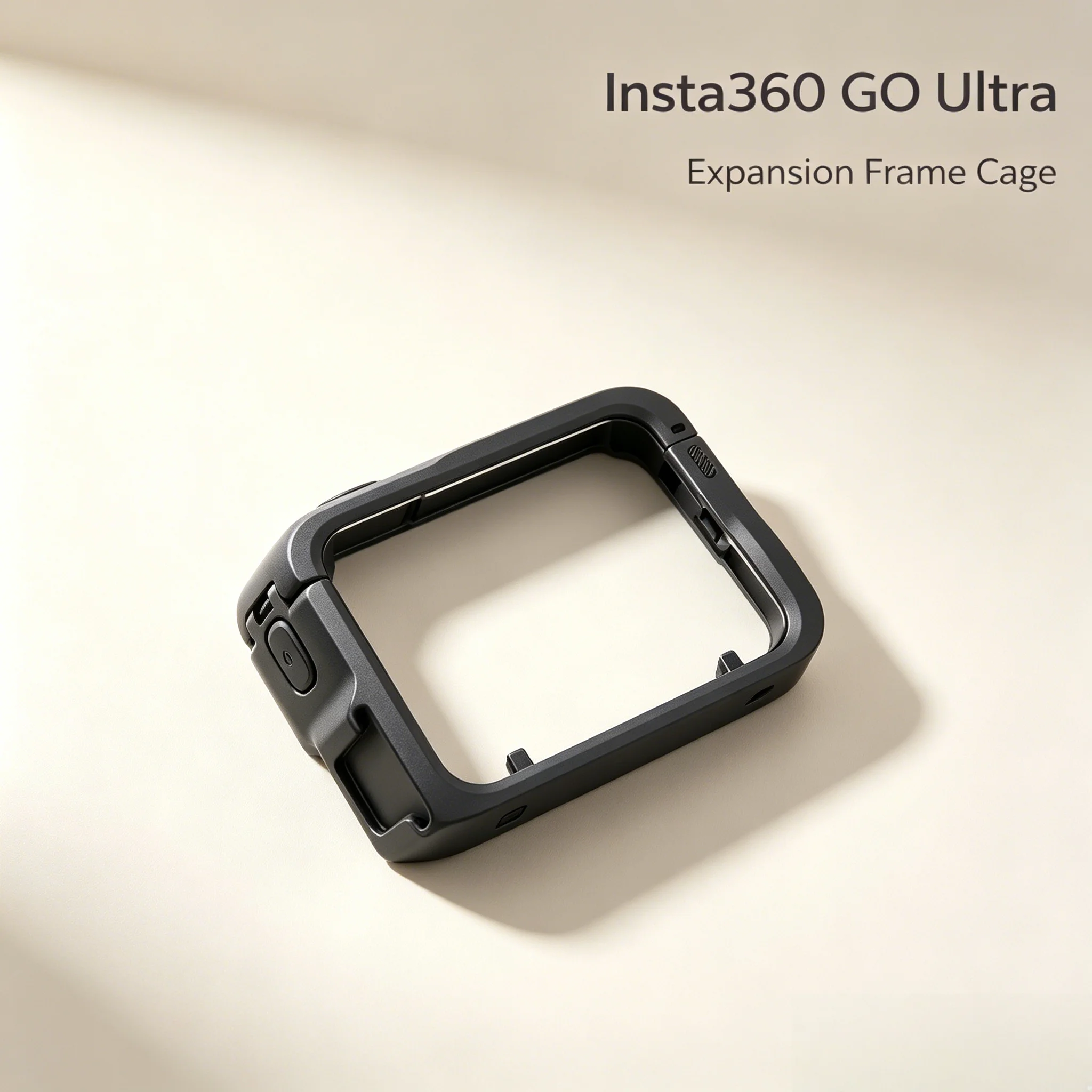 クイックインストール保護ハウジング、insta360-go-ultra用、頑丈なフレームケージマウントブラケット、軽量で持ち運びやすいデザイン