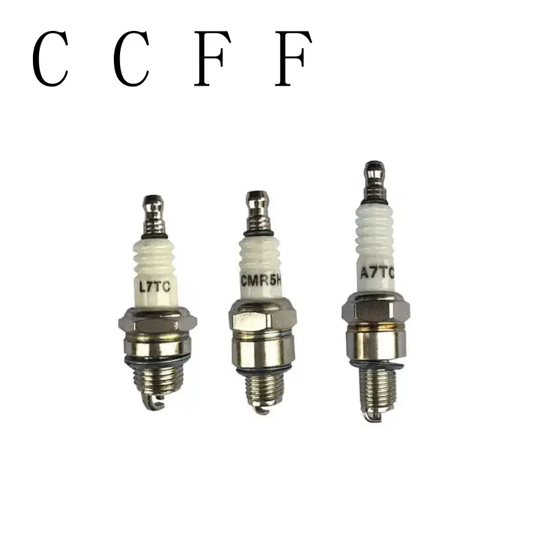 芝刈り機、マイクロ耕運機、電動ノコギリ点火ノズル用の144個の4ストロークスパークプラグアクセサリー