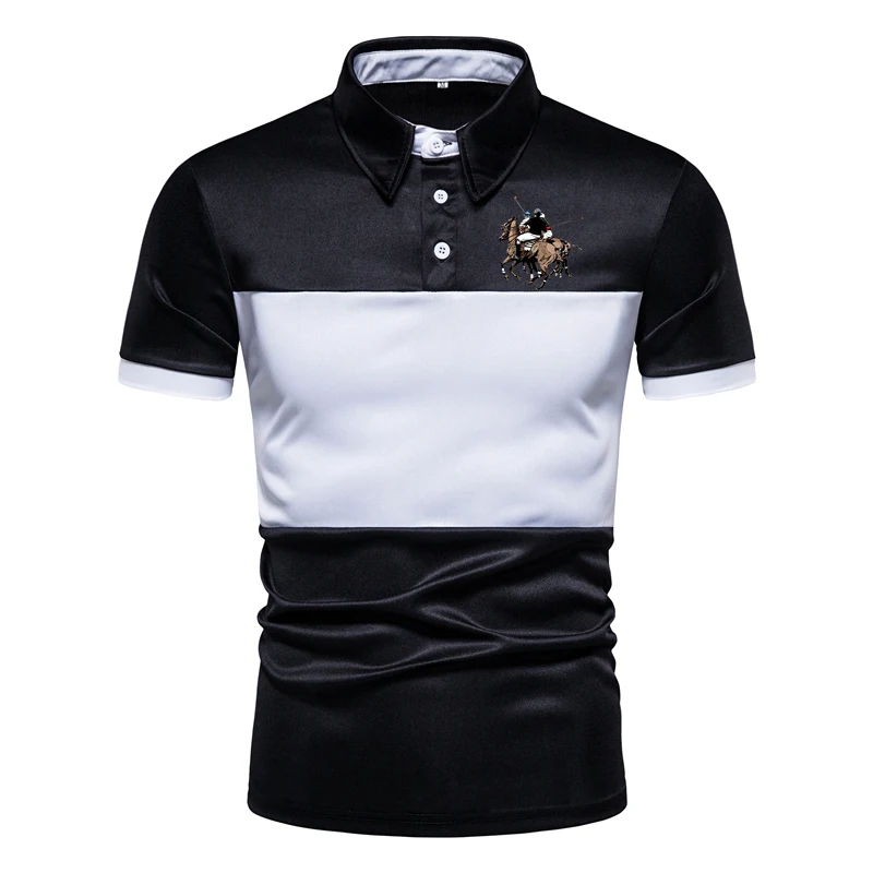 WWinterXDW-Polo à manches courtes pour homme, 20% coton, 80% polyester, nouvelle mode