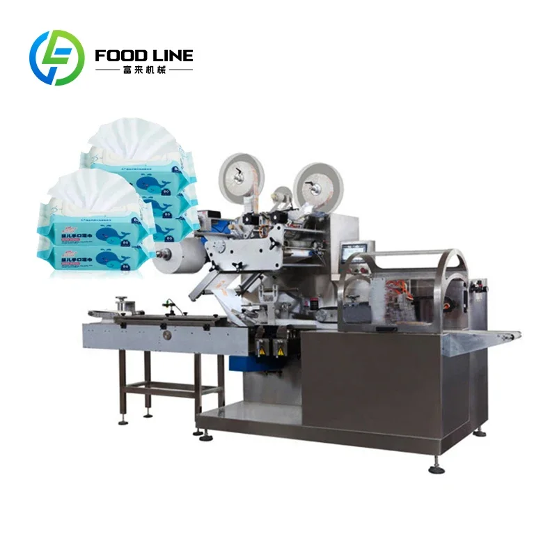 Customized Wet Wipes Making Machine Single Sachet Type for Small & Medium Wipes Production Business