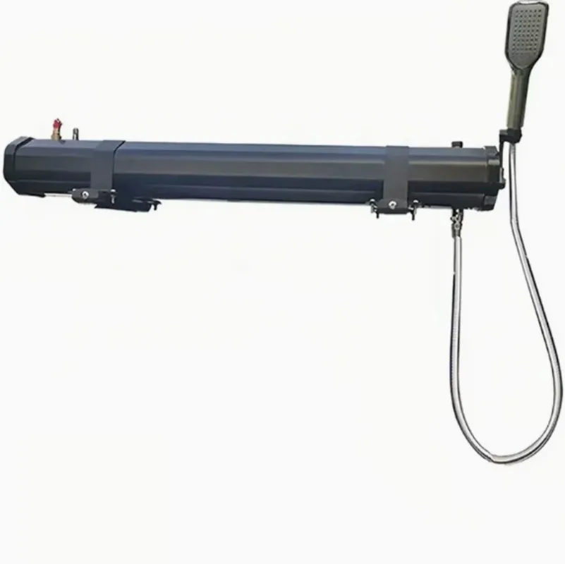 Camping outdoor roof solar shower 18L 20L 30L three capacity black showers