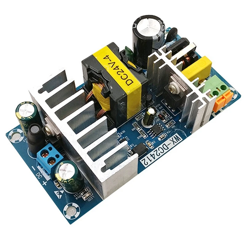 For Power Supply Module DC 24V 4A 6A To AC 110V 220V Switching Power Supply Module AC-DC Board