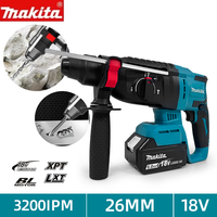 Makita Original 26MM Cordless Hammer Brushless Electric Hammer 18V Lithium Battery Wireless Drills For Makita 18v Power Tools ﻿